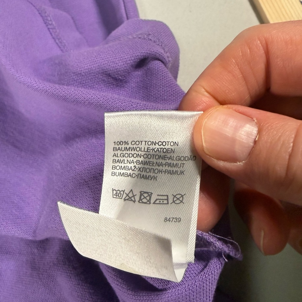 Angelo Litrico Purple‎ Polo Shirt XL Cotton LR G7 - Picture 10 of 12